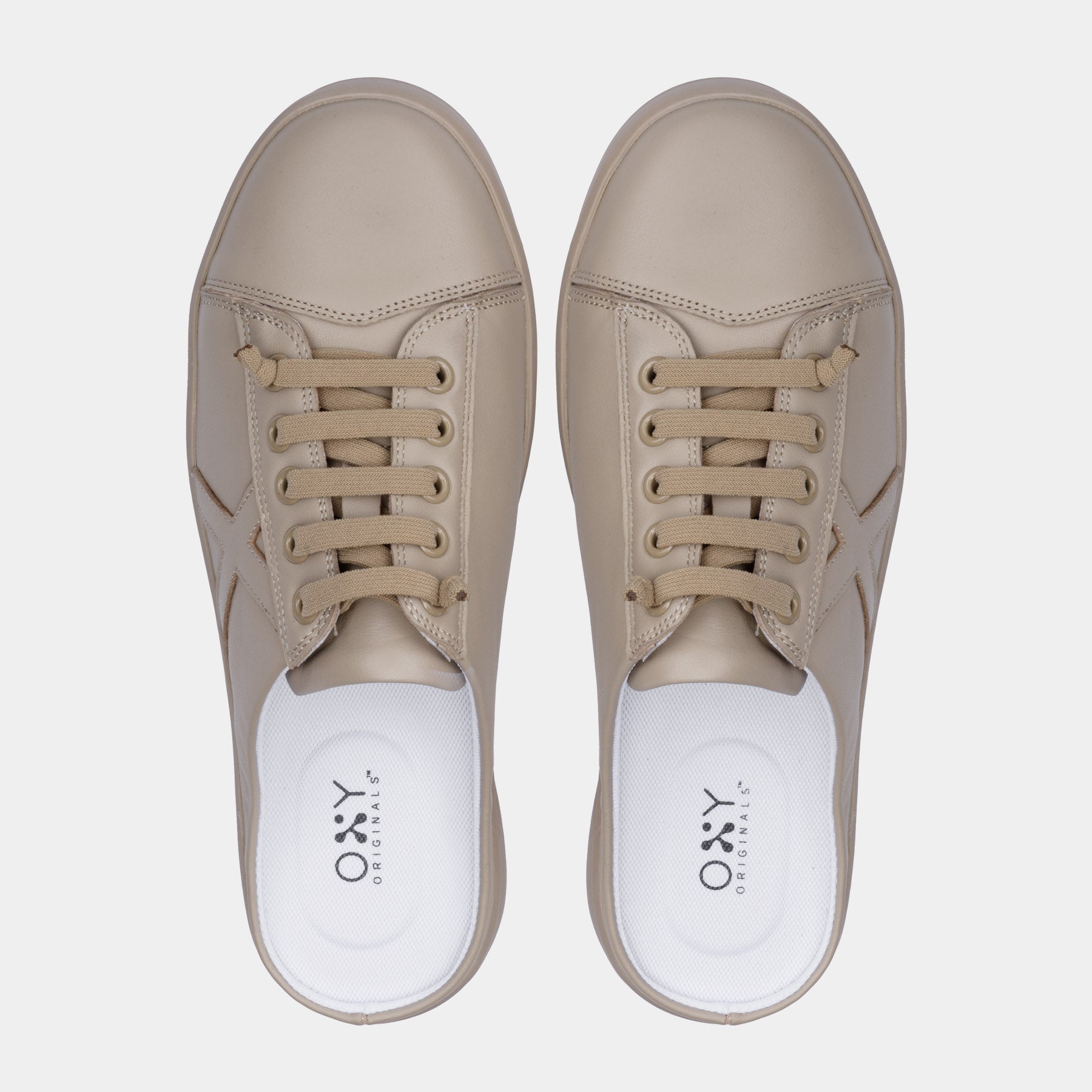 Women's slip-ons Targa in oat