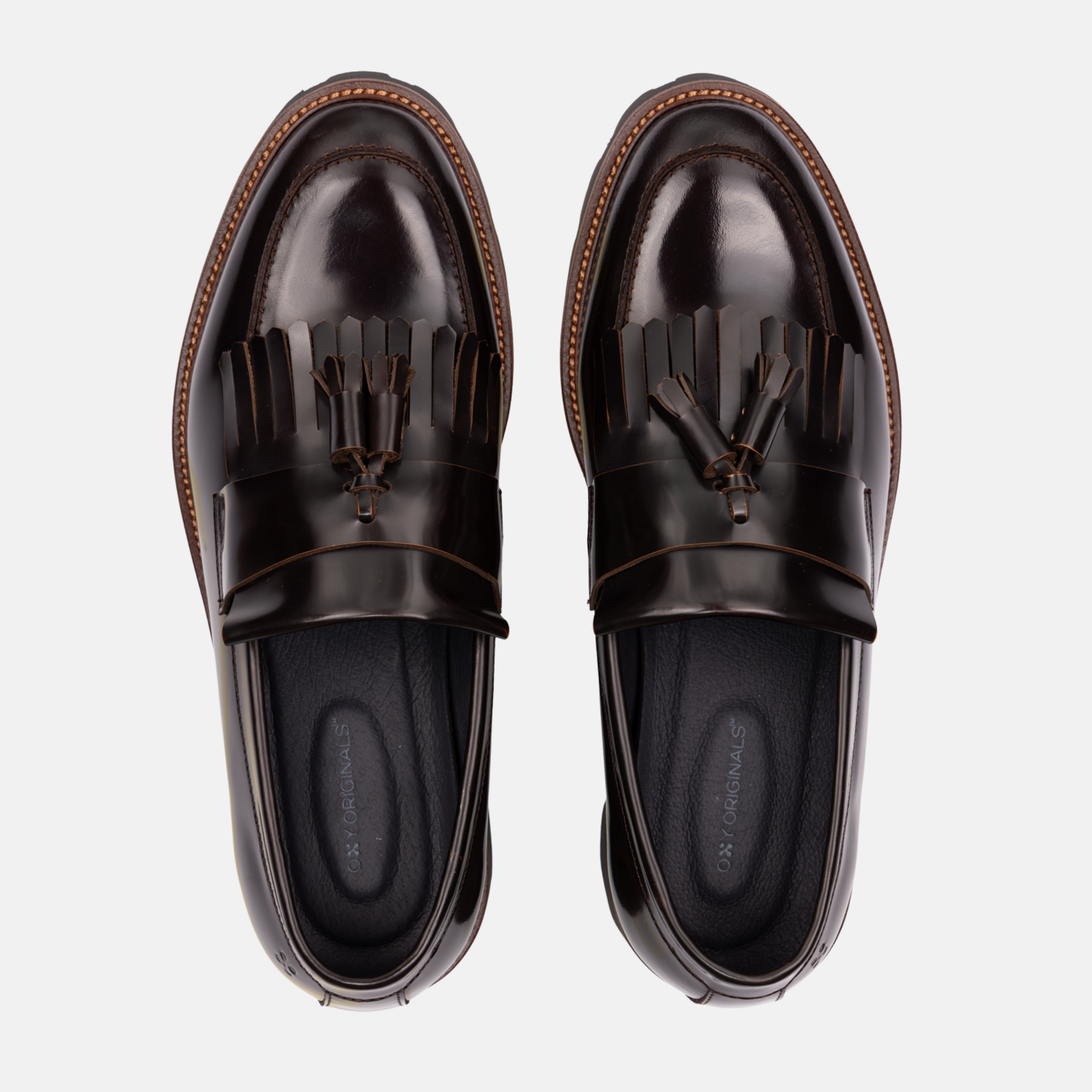 Men's loafers Punto in brown