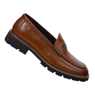 Men's loafers Stilo in tan