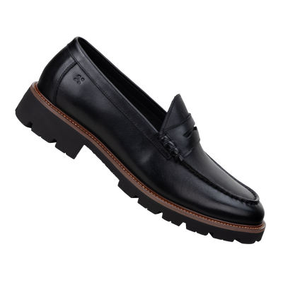 Men's loafers Stilo in black