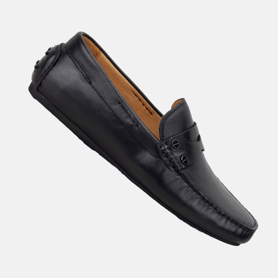 Fiorano - Driving Shoes / Loafers for Men Black