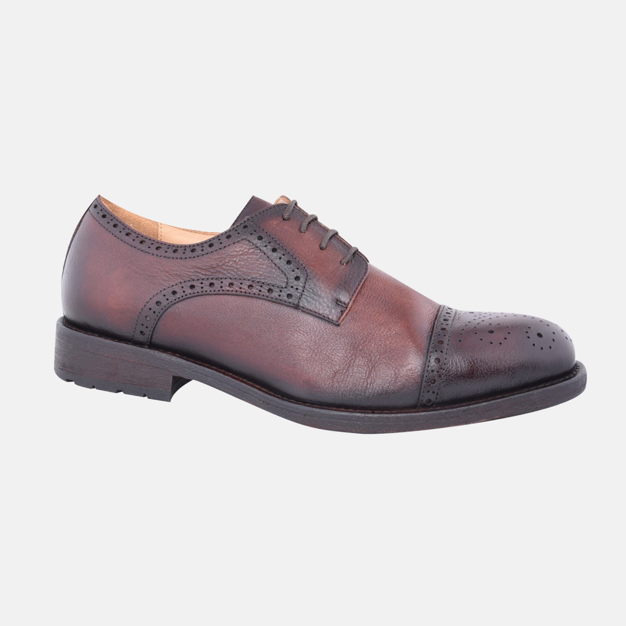 Men's glidX dress shoes Sherp in brown