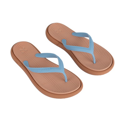 Women's Slippers Escape in Coral/Cielo