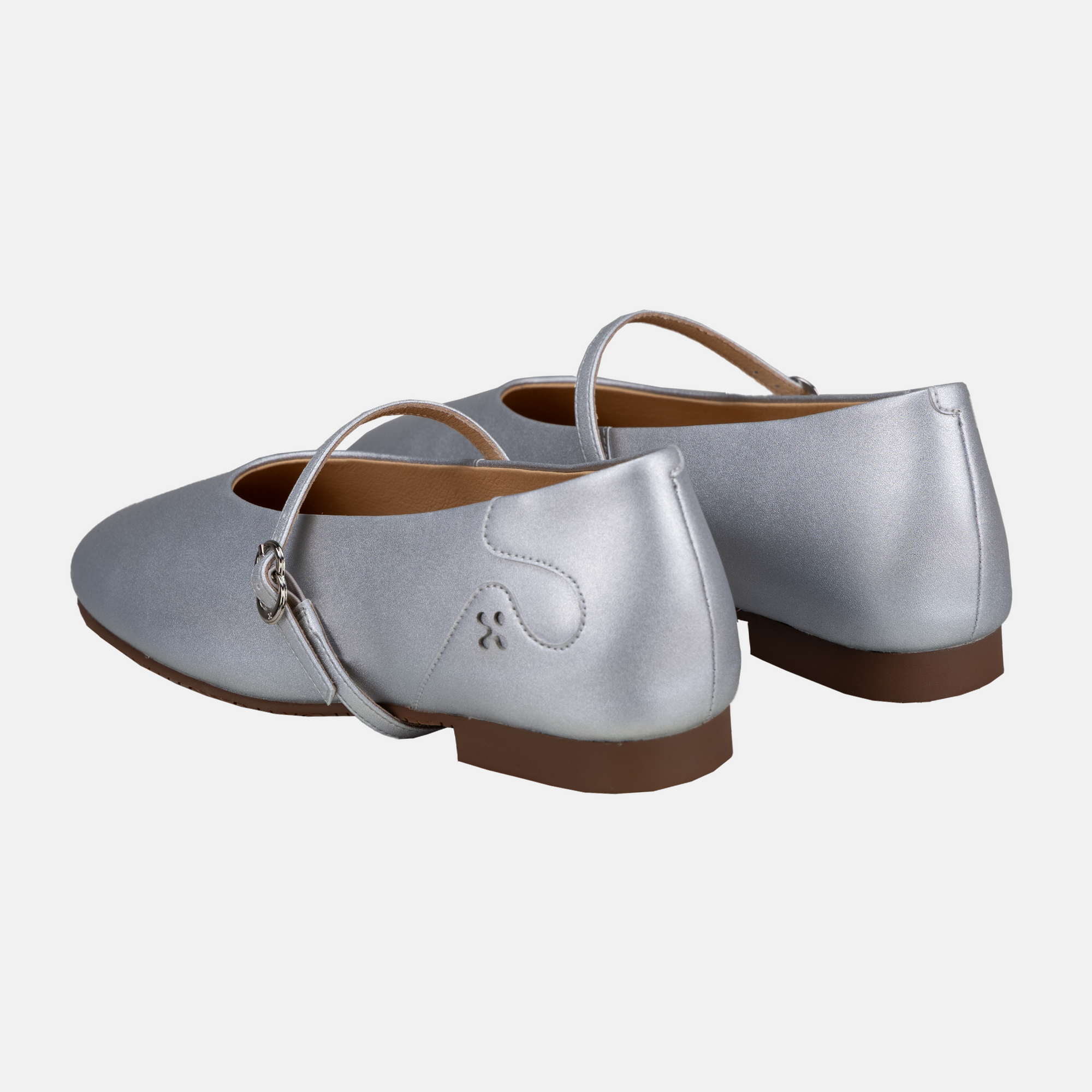 Women's mary janes Eos in silver
