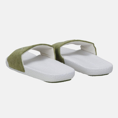 Men's slippers Excel in green/white