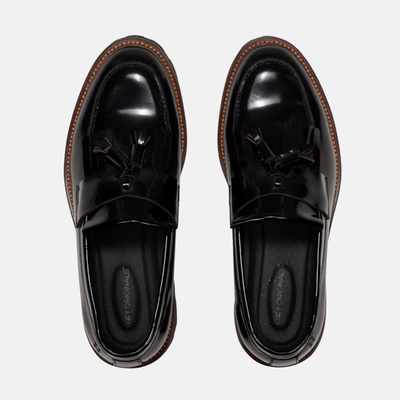 Women's loafers Punto in black