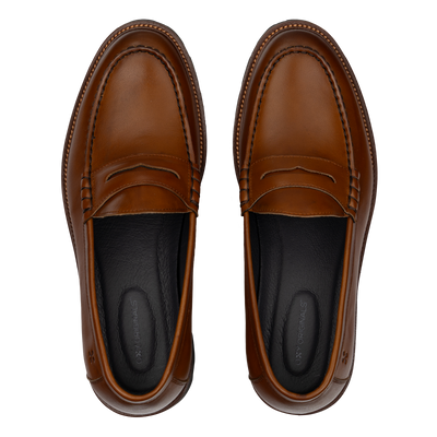 Men's loafers Stilo in tan