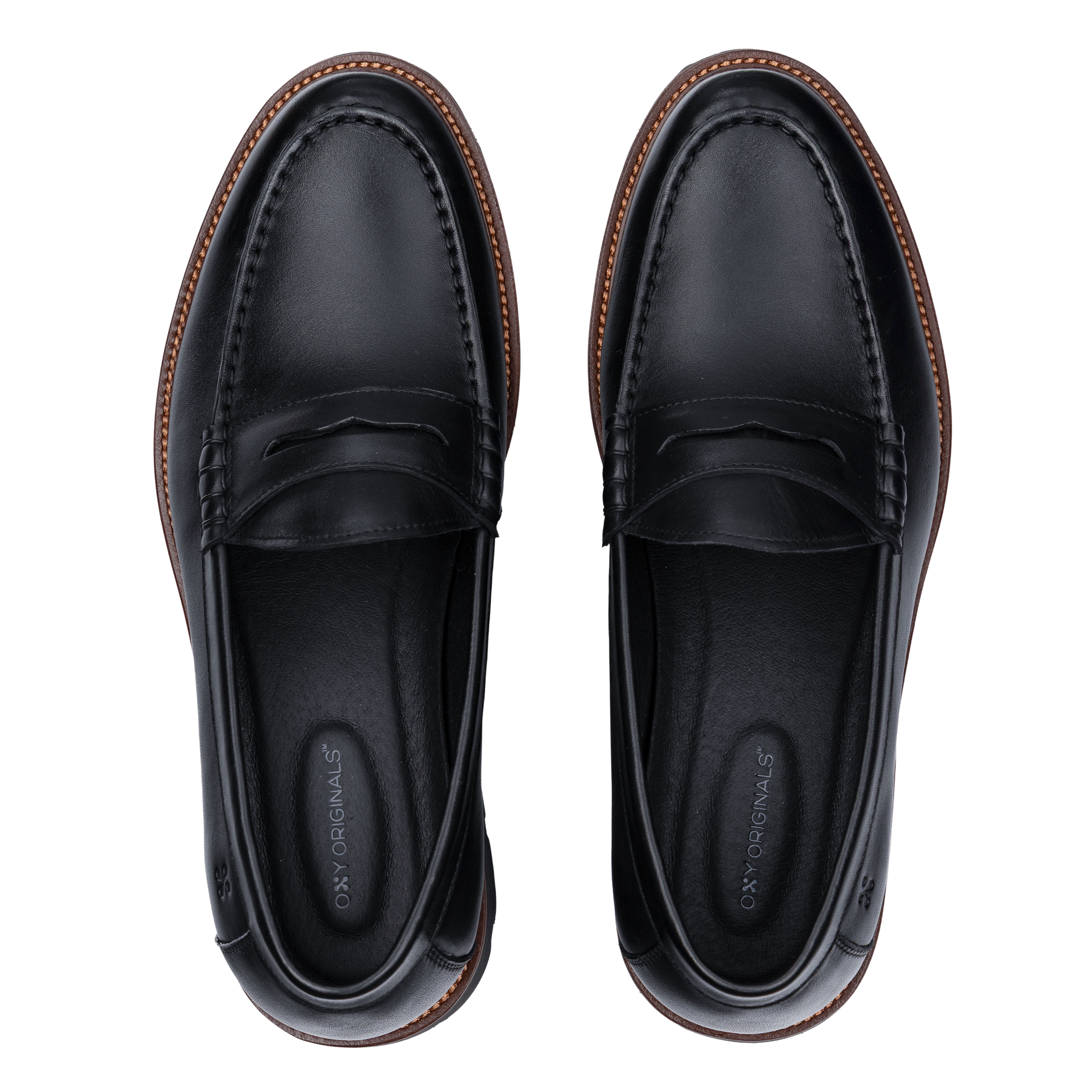 Men's loafers Stilo in black