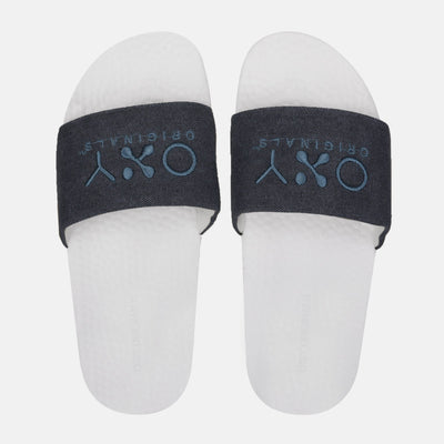 Men's slippers Excel in blue/white