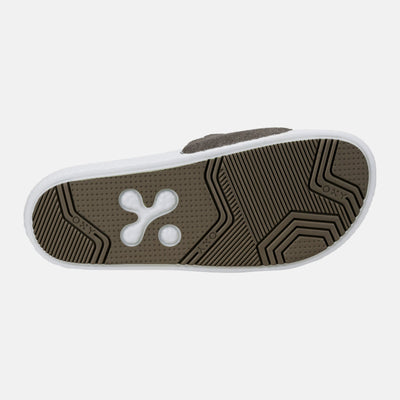 Men's slippers Excel in khaki/white