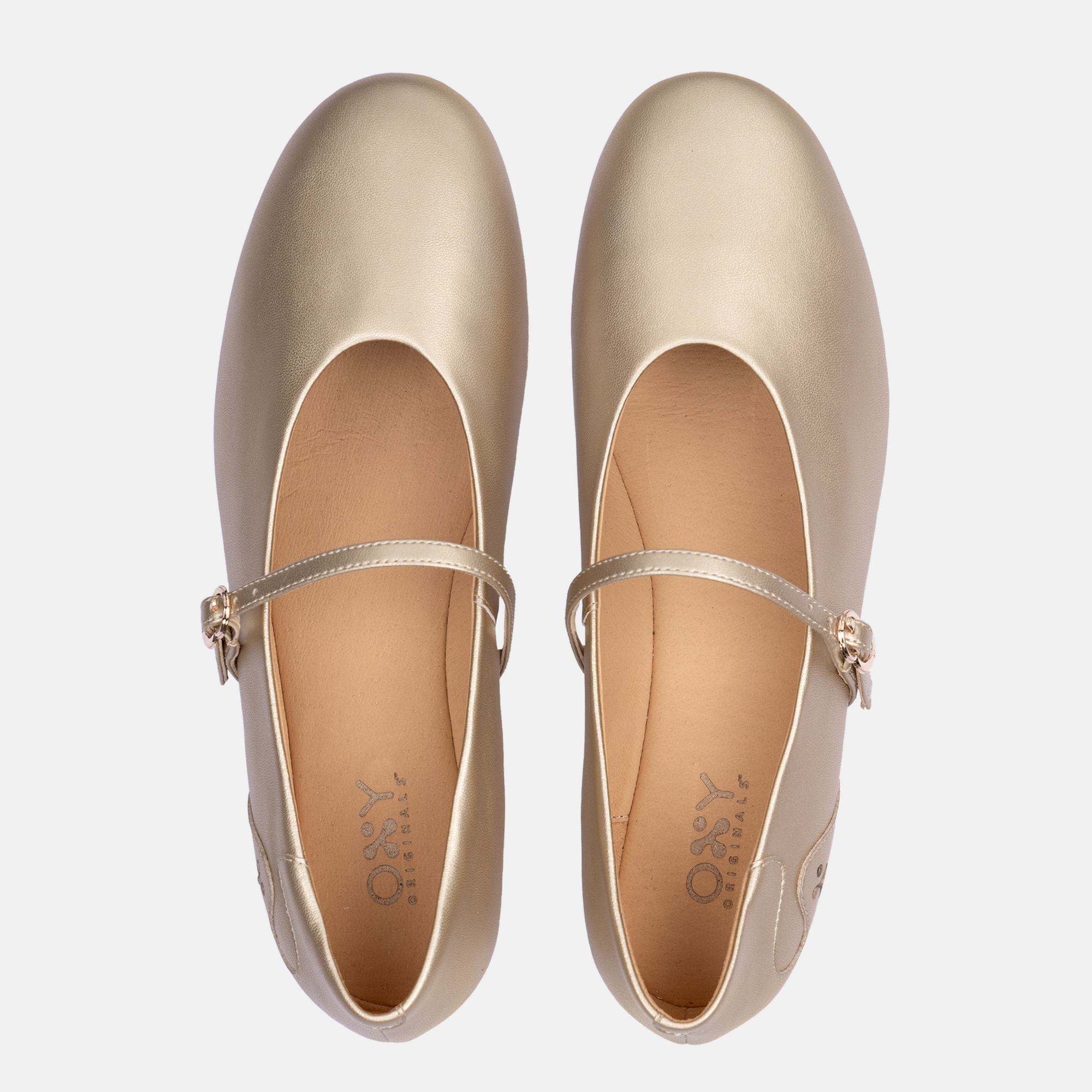 Women's mary janes Eos in gold
