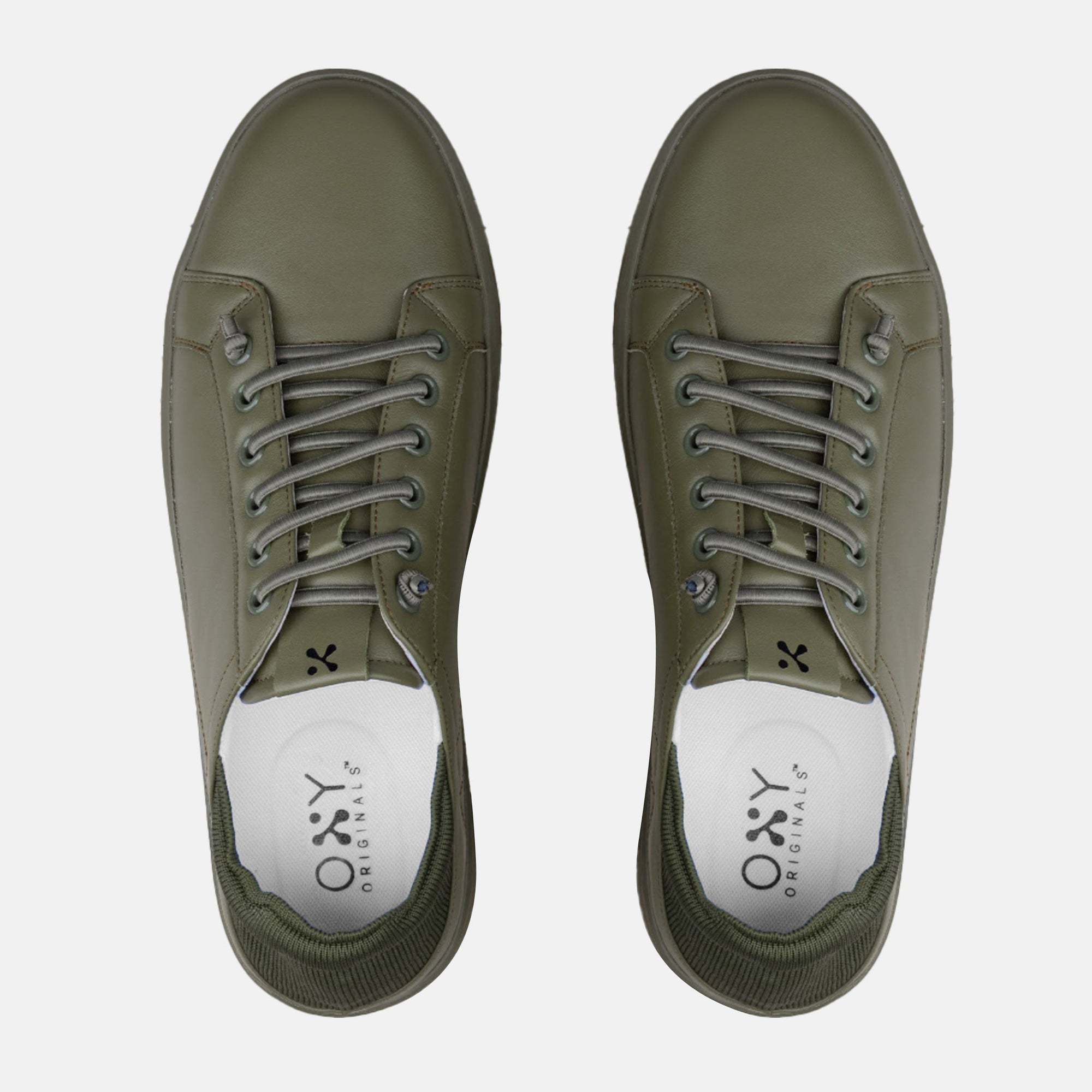Men's sneakers Cabrio Mono in green