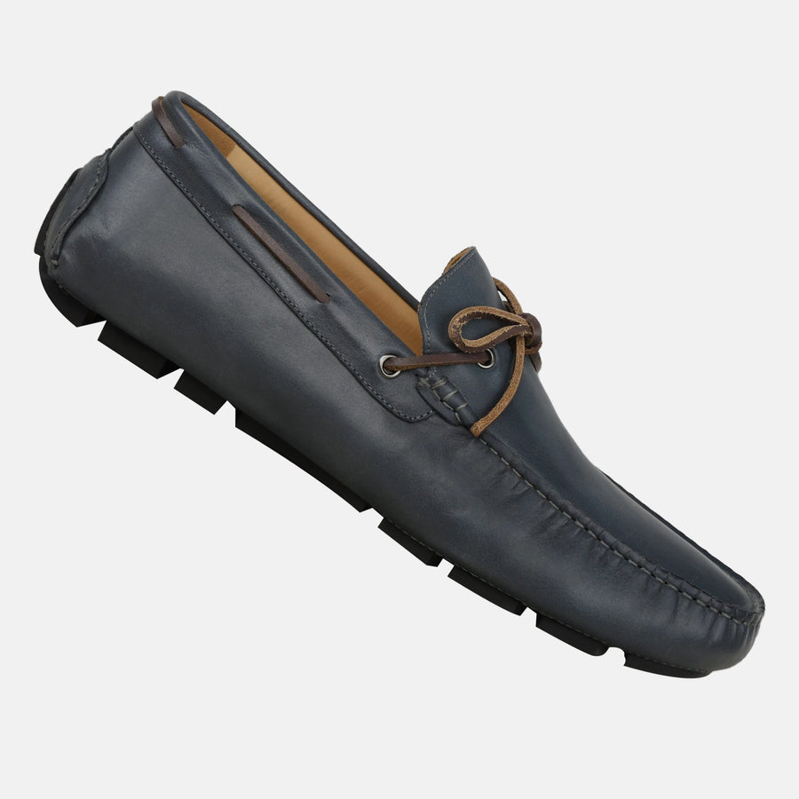 Men's Protech series driver Portofino in blue/brown