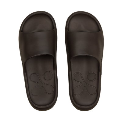 Men's slippers Expedition in Chocolate Brown