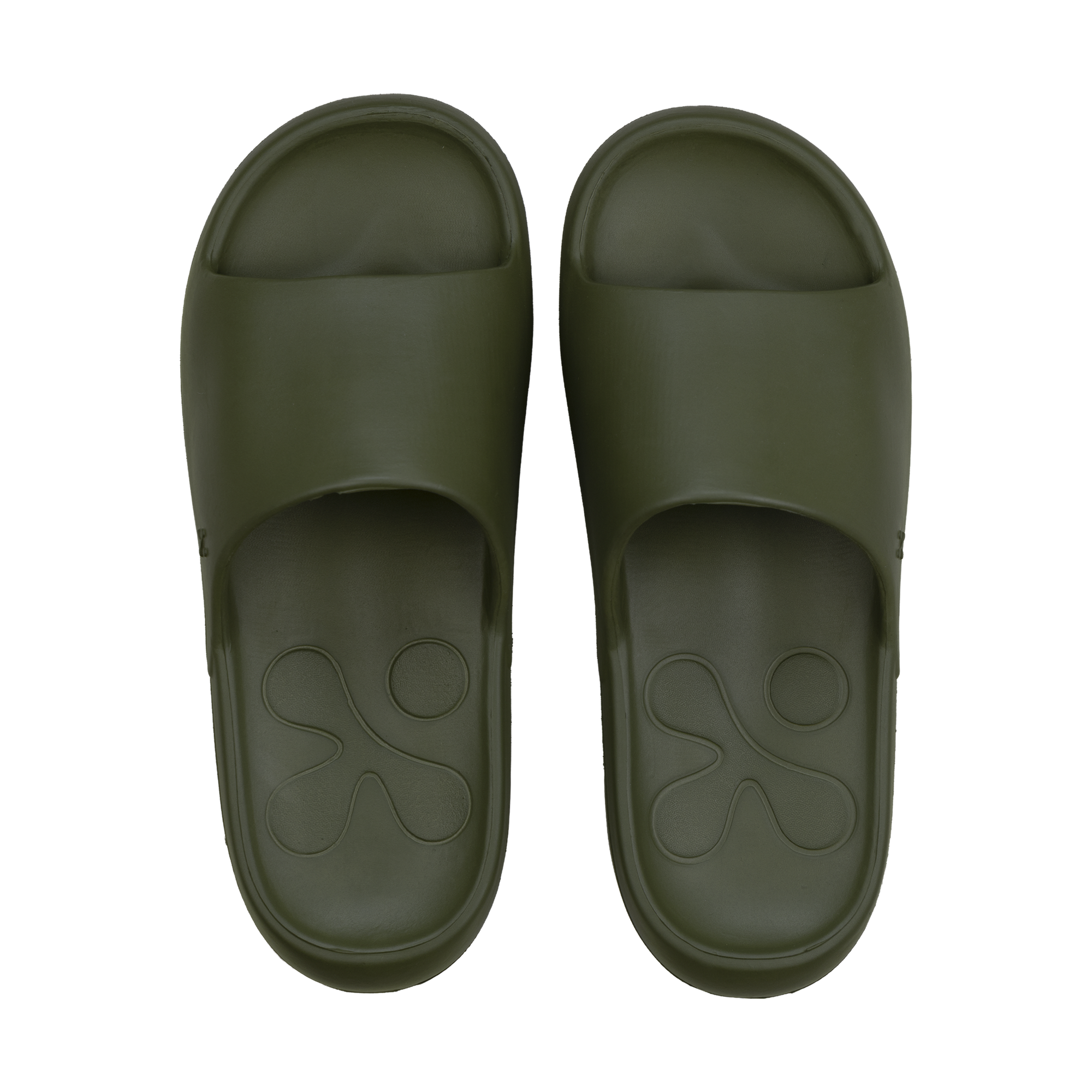 Men's slippers Expedition in Forest Green